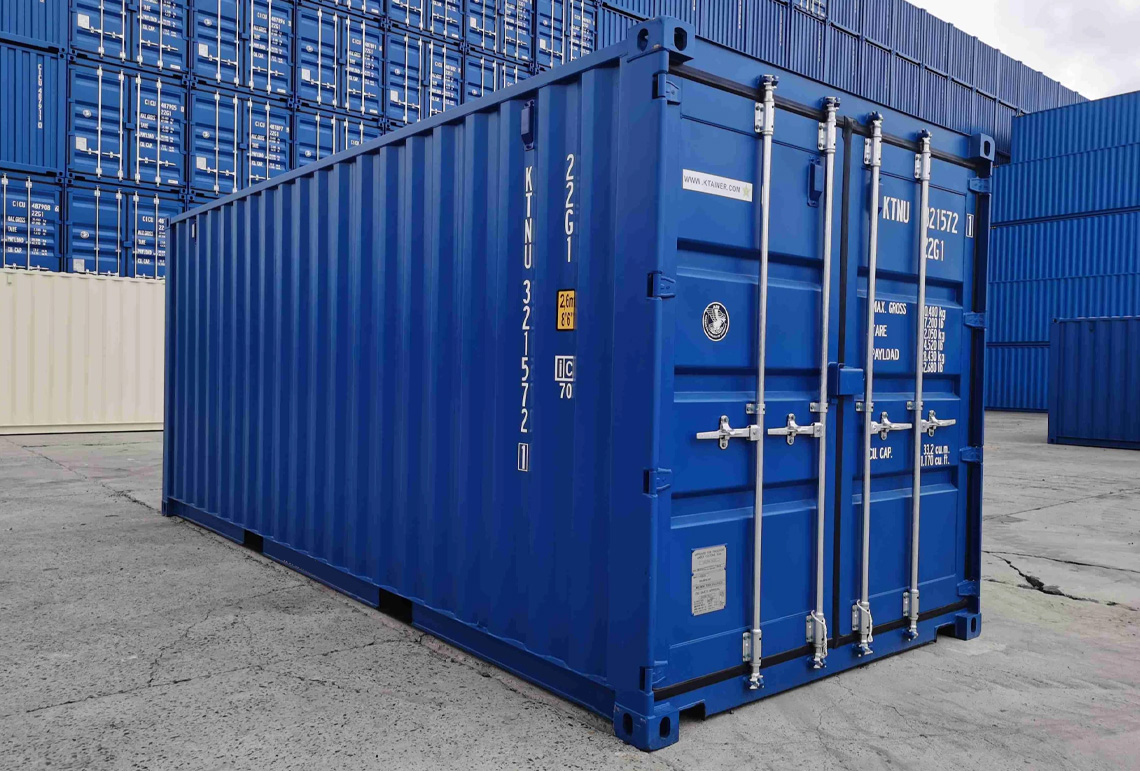 Modern shipping container home